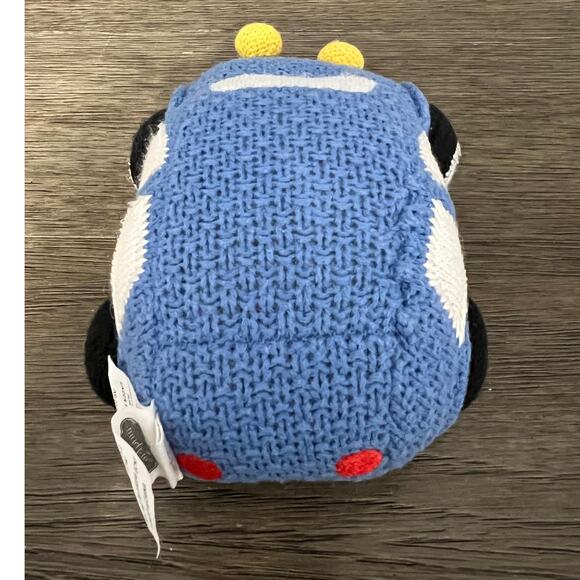 Mudpie Knit Car Plush Rattle - Picture 3 of 5